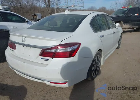 2017 Honda Accord Hybrid Touring from USA, damaged, VIN JHMCR6F75HC031747